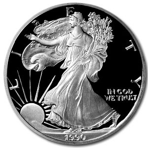 1990 USA 1oz Silver Proof EAGLE